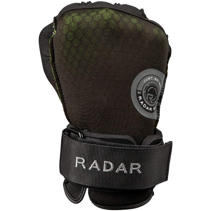 2026 Radar Vice Water Ski Gloves R25GL-VI - Black / Midnight Volt